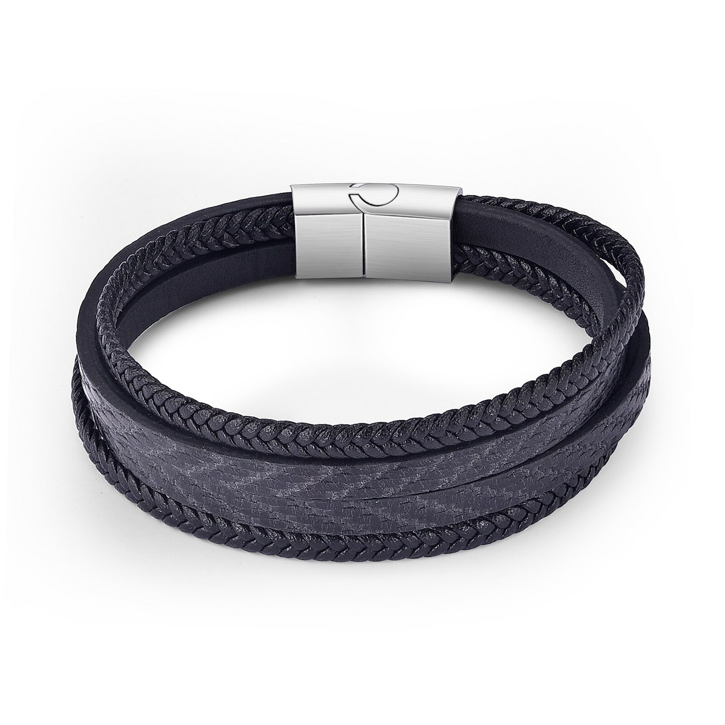 Fashion Natural Stone Beads Men Bracelet Multilayer