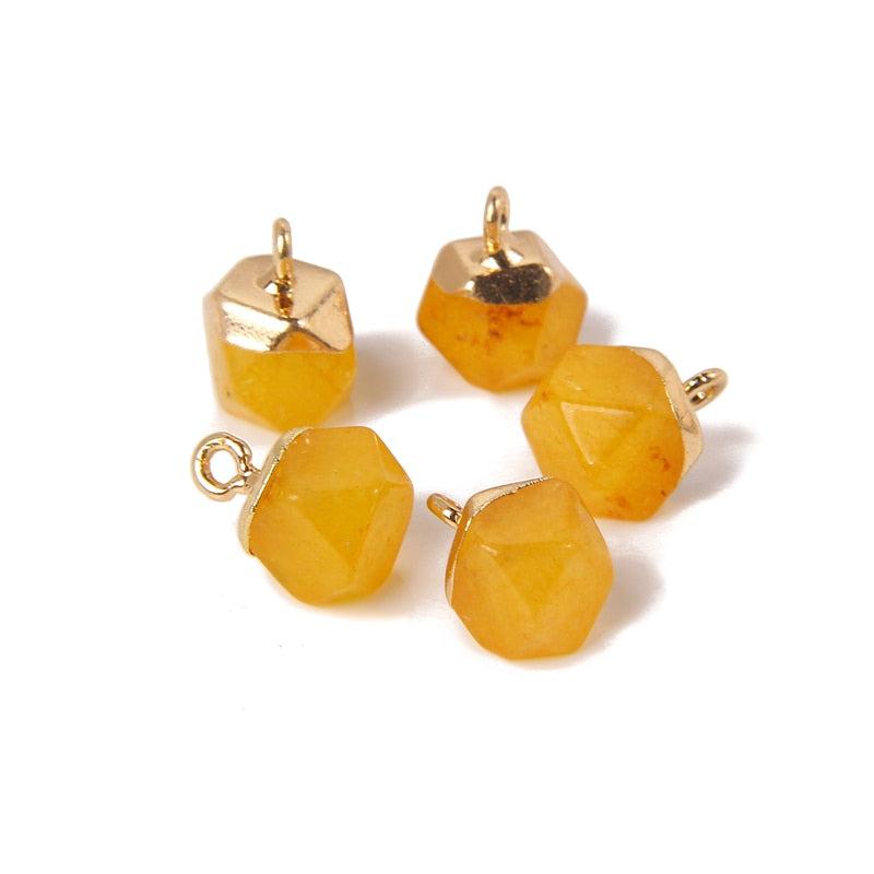 Stone Crystal Pendant For Earrings Necklace Charm