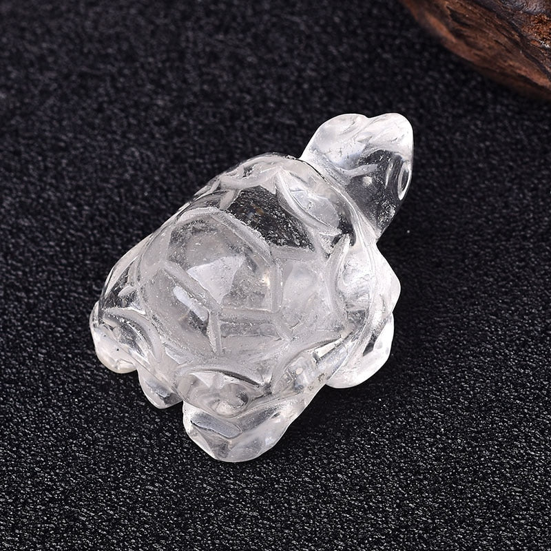 Crystal Rose Quartz Tortoise Amethyst Opal Animals