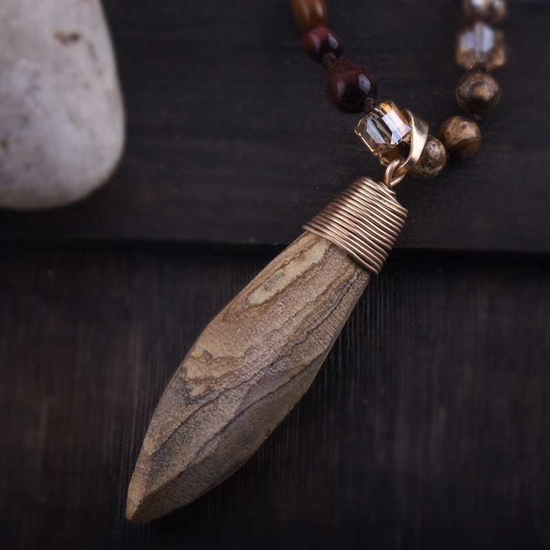 Jewelry Random Shape Natural Stones /Glass Crystal