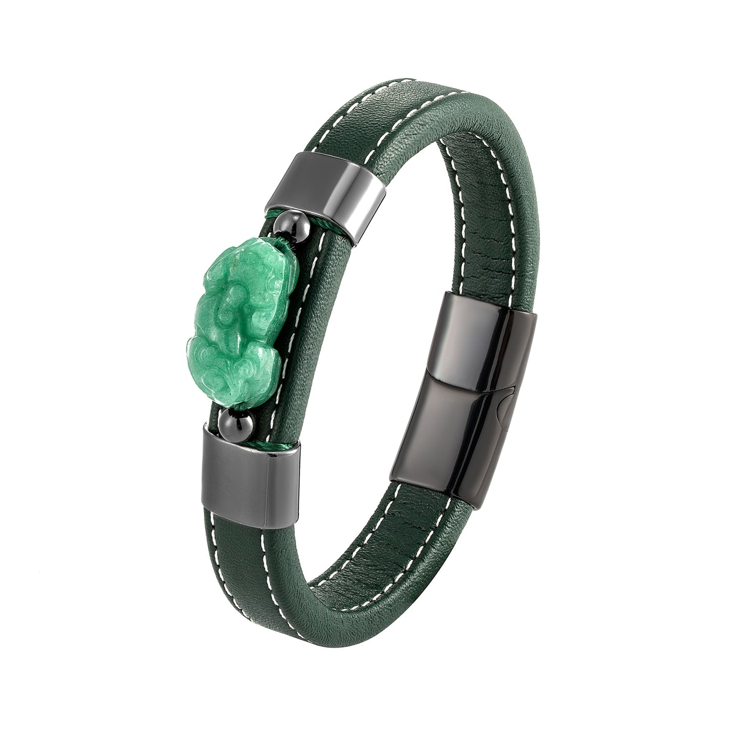 New Natural Dongling Jade Pixiu Jewelry Lucky Bracelet
