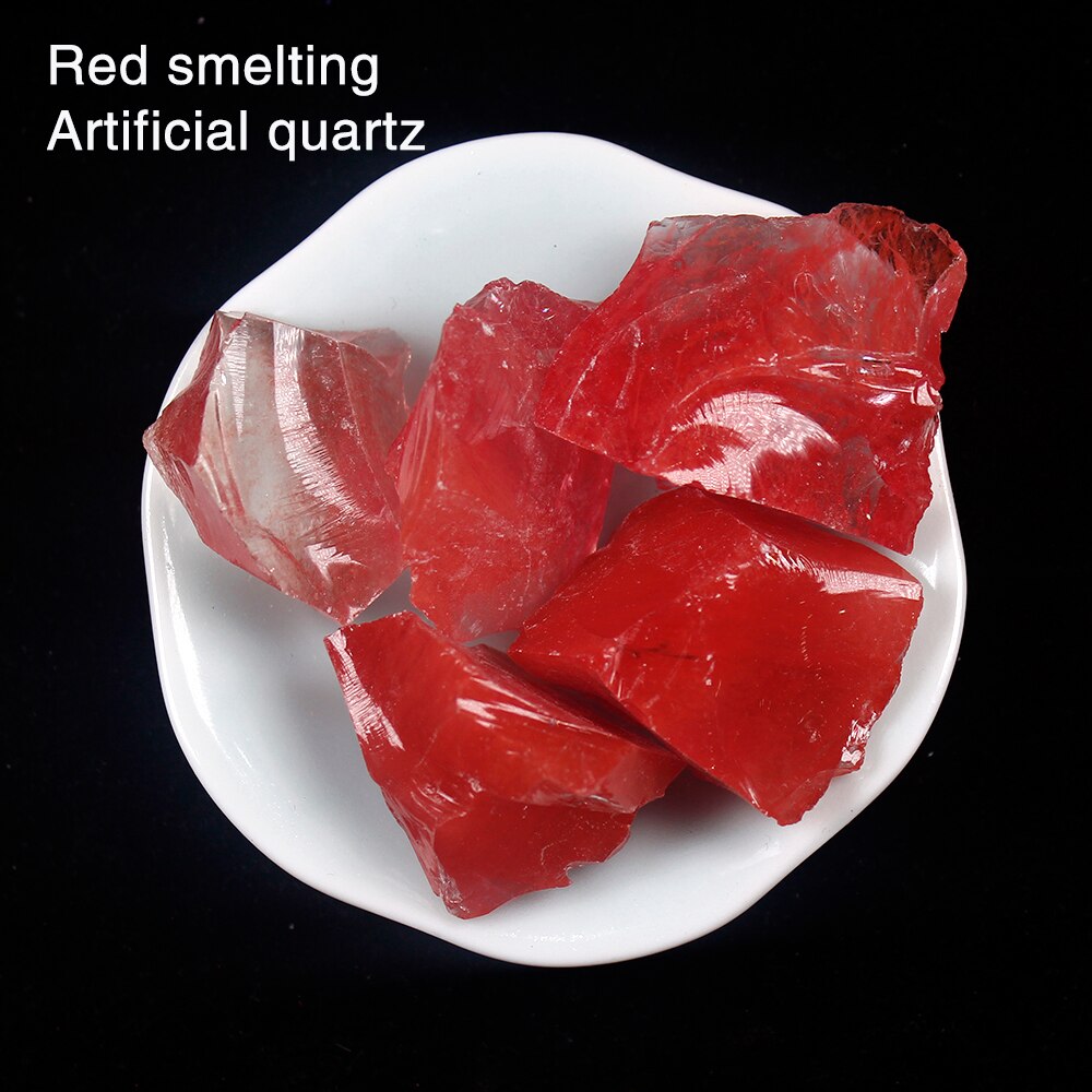 Irregular Crystal Quartz Rock Healing Ore Ornament