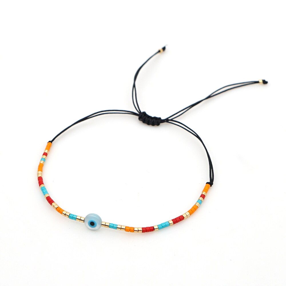Greek Eye Braclet Turkish Evil Eye Bracelet Tiny String
