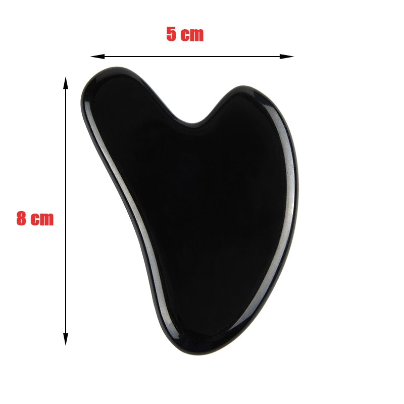 Natural Stone Jade Gouache Scraper Facial