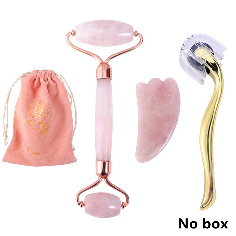 Natural Stone Jade Roller Facial Massager