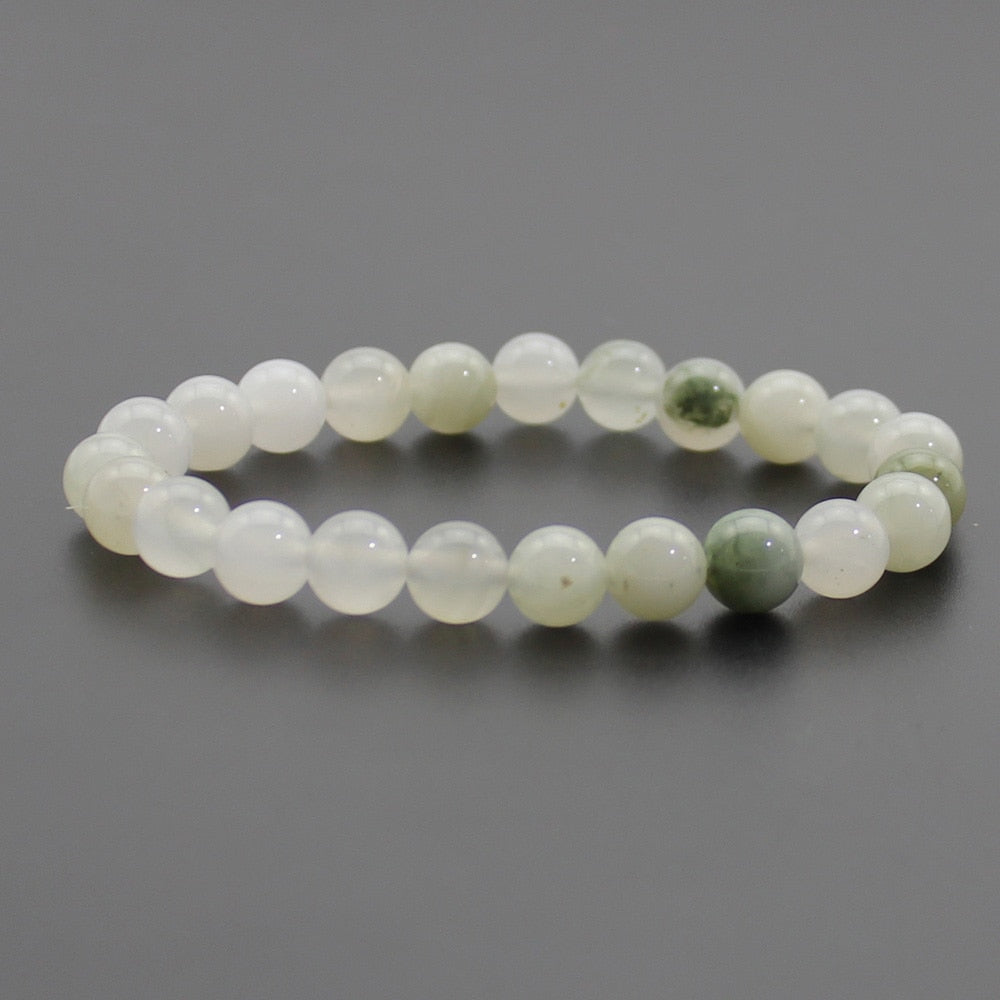 Natural Stone Quartz Bracelet Yoga Chakra Healing