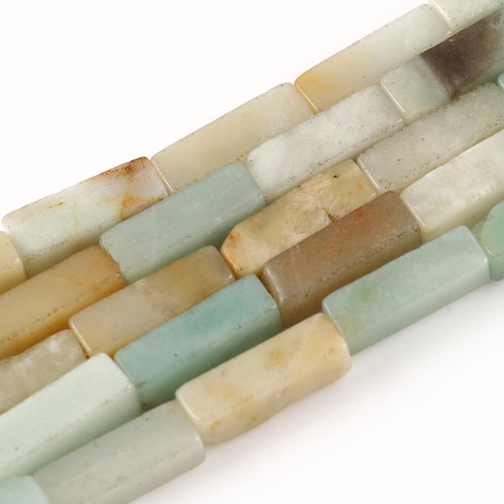 Natural Stone Rectangle Tiger Eye Labradorite Opal Jades