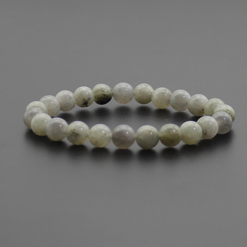 Chakra Quartz Crystal Agate Bracelet Men Natural Stone