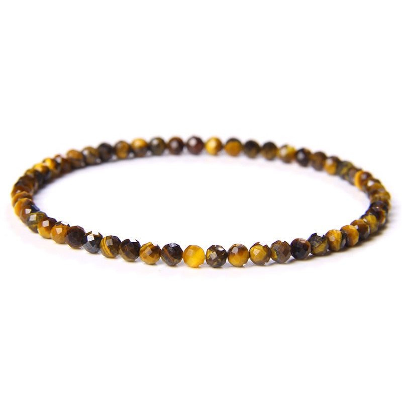Minimalist Healing Tiny crystal stone Beads Bracelets