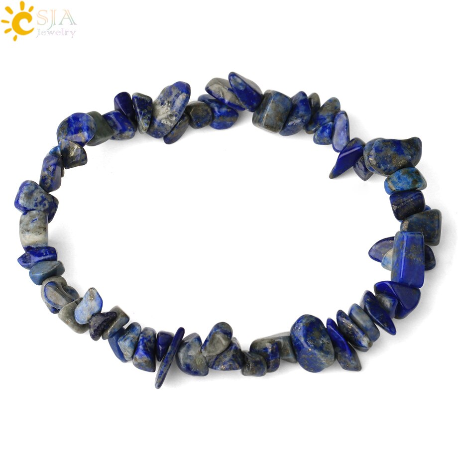 Irregular Chips Natural Stone Bracelet Asymmetry