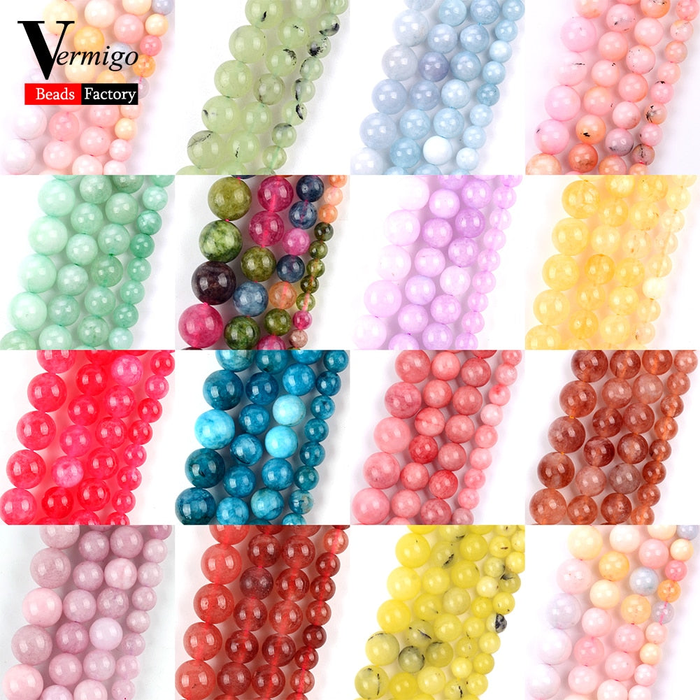 Natural Stone Aquamarines Apatite Opal Tourmaline