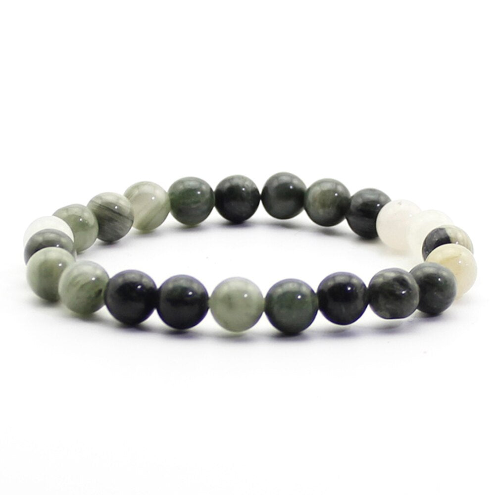 Women Men Natural Stone Quartz Bracelets Tiger Eye