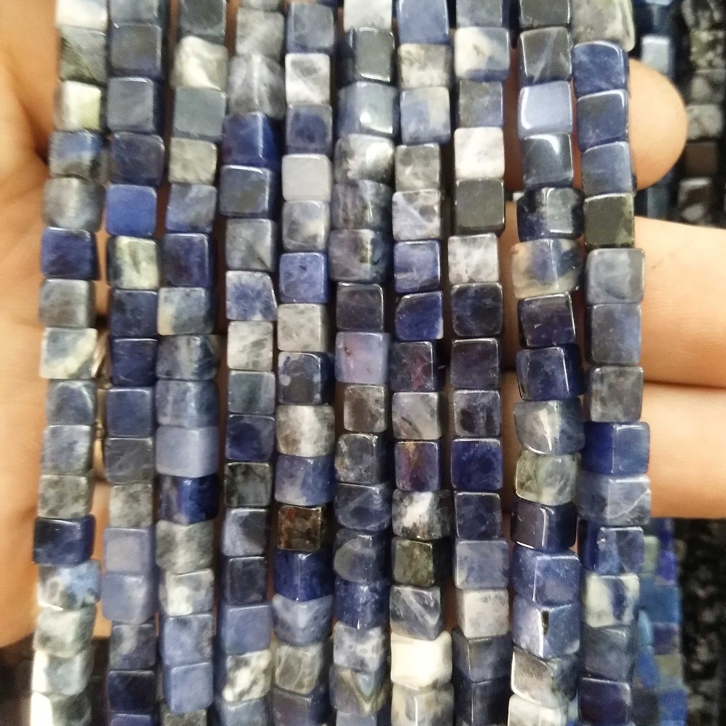 Square Pink Crystal Quartz Agates Jades