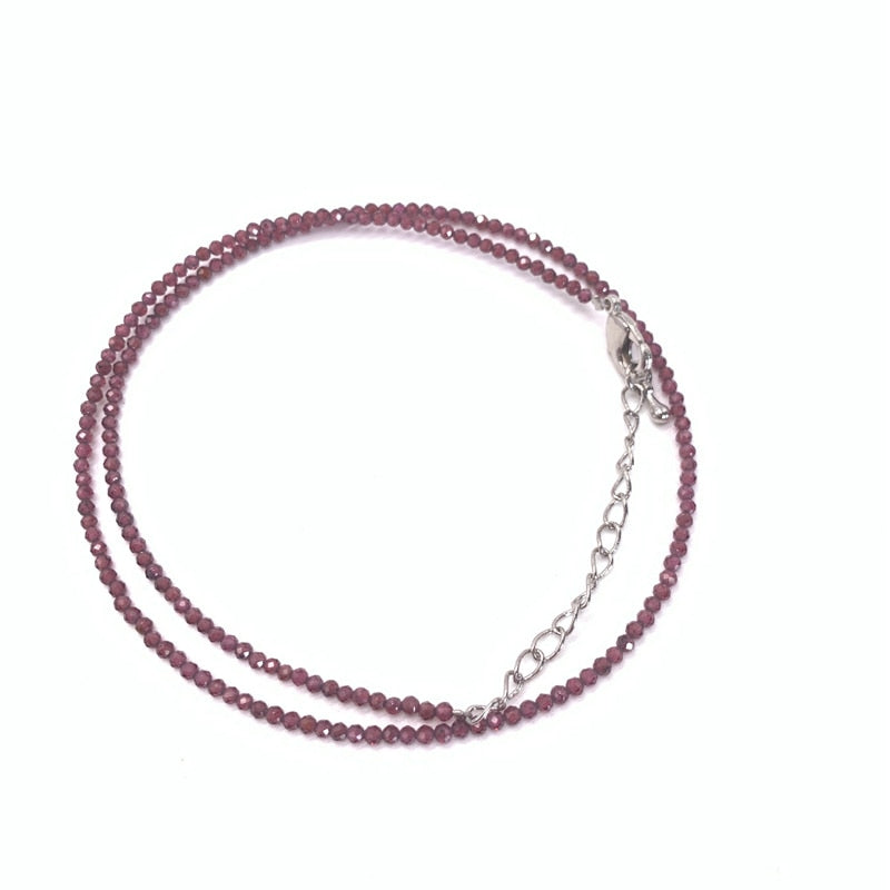 Natural Quarts Tourmaline Garnet Amethysts Stone