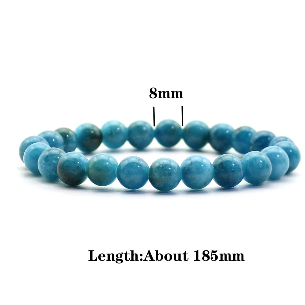 Chakra Quartz Crystal Agate Bracelet Men Natural Stone