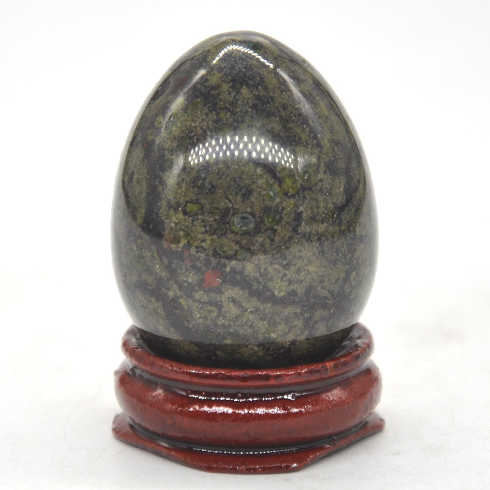 Egg Shaped Stone Natural Healing Crystal Kegel
