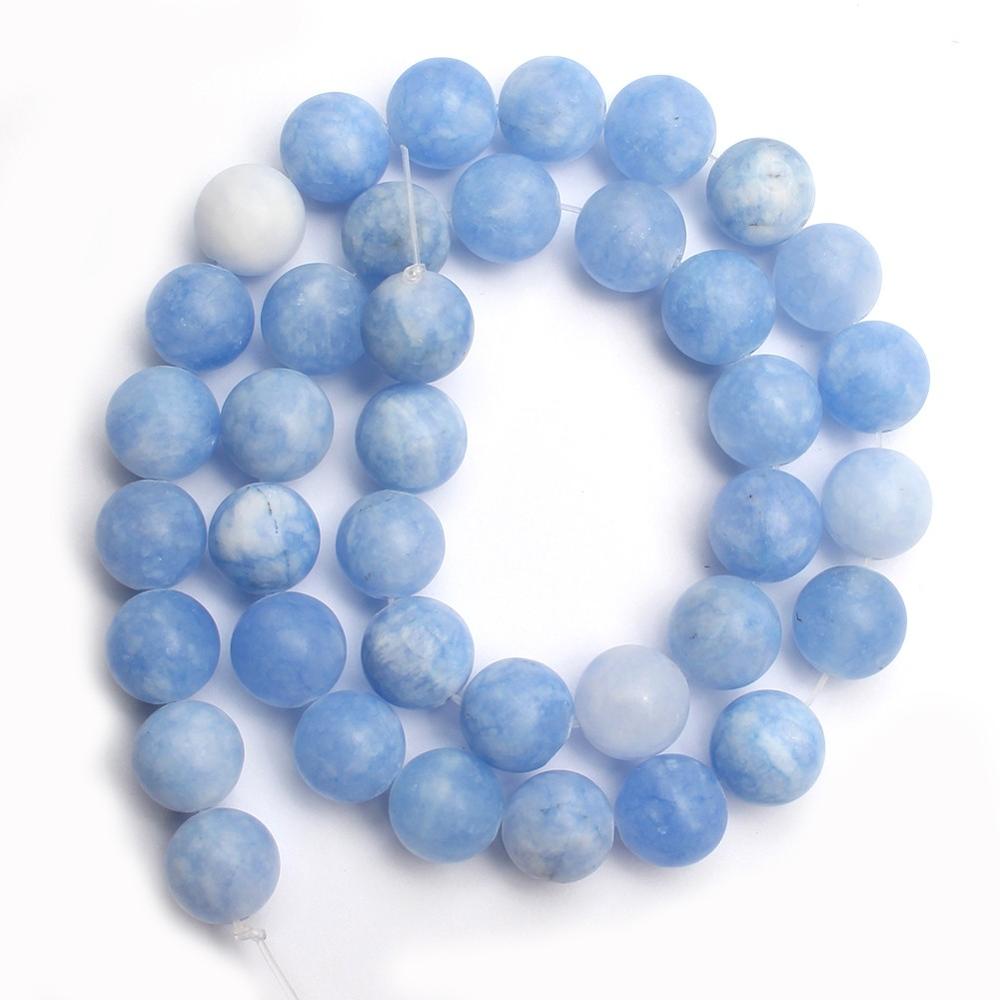 Matte Stone Beads Dull Polish Amazons Jades