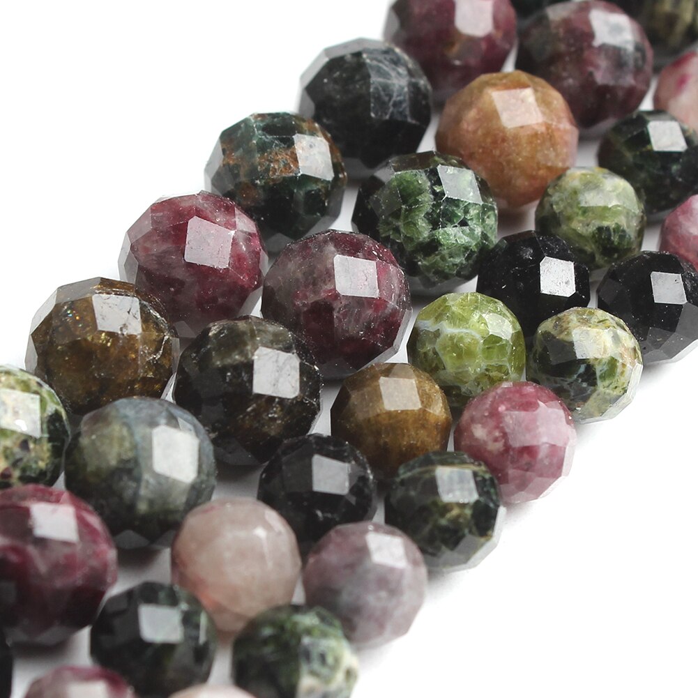 Natural Faceted Gem Canadian Jades Beads Round