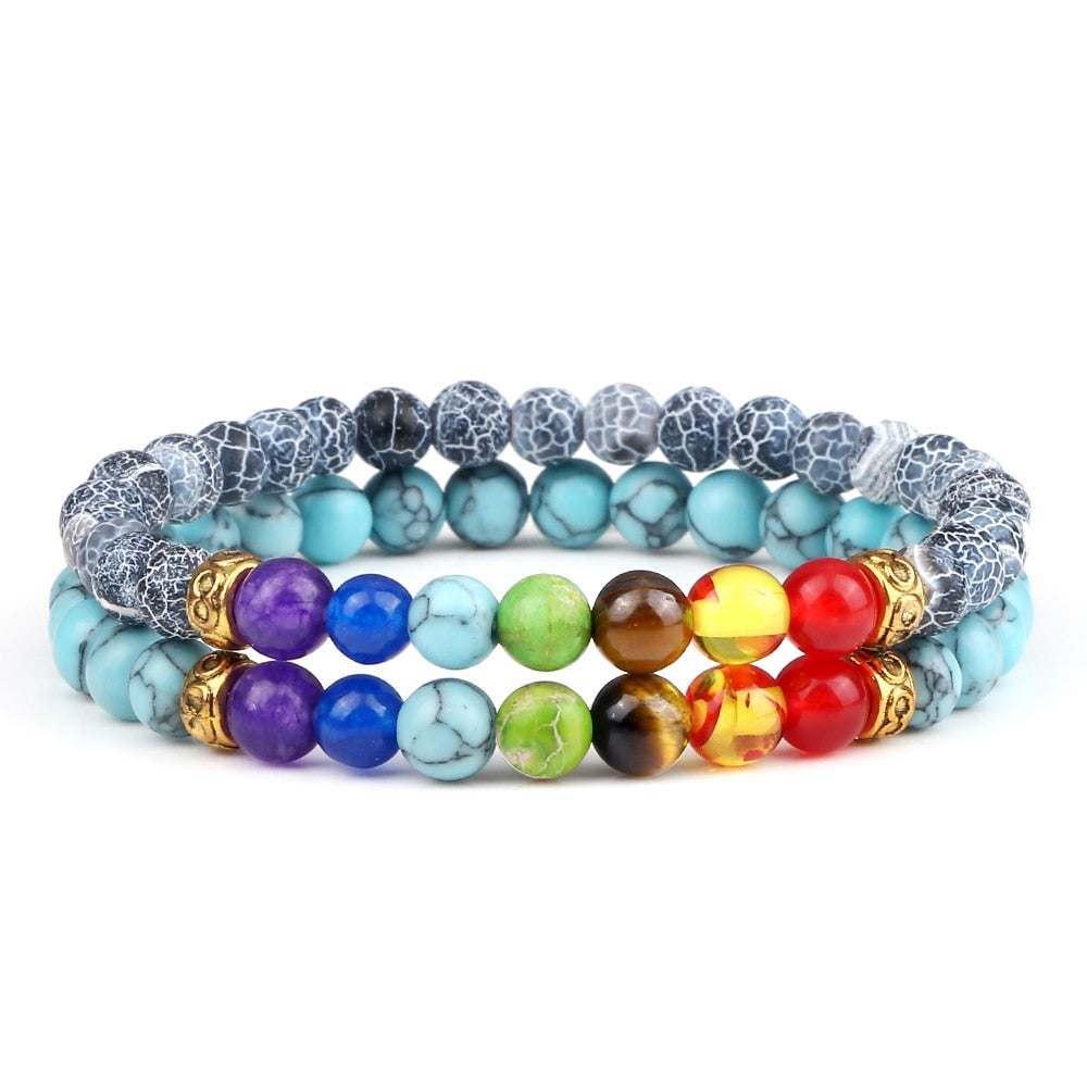 Balance Buddha Reiki Prayer Tiger Eyes Black Beads