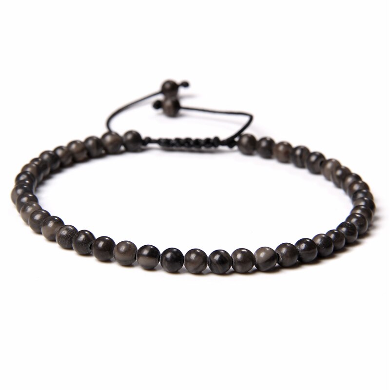 Vintage Natural Stone Bracelet Men Chakras Beads