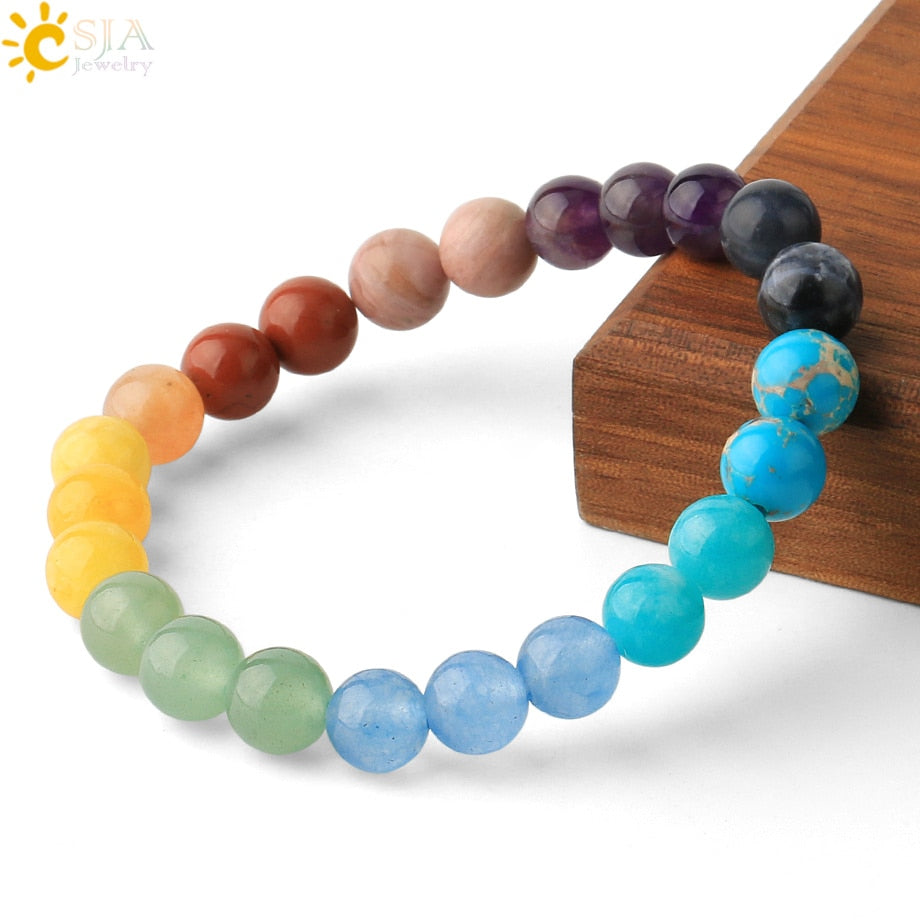 Bracelet for Women Natural Stone Crystal Bracelets Femme