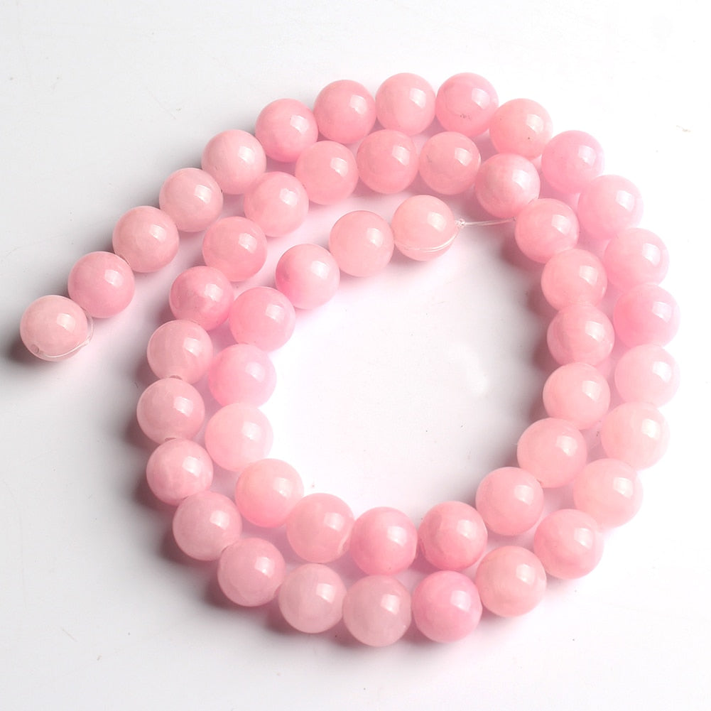 Natural Gems Jades Stone Beads Multicolor Chalcedonies