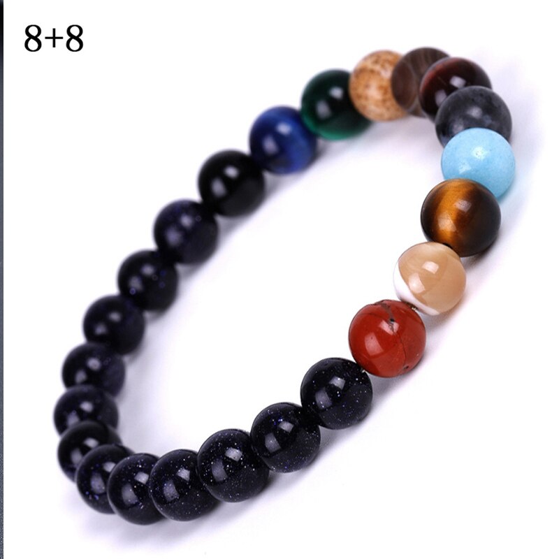 Men Bracelet for Men Women Natural Stone Beaded