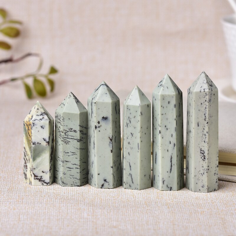 Natural stone Aquatic plants jade Crystal