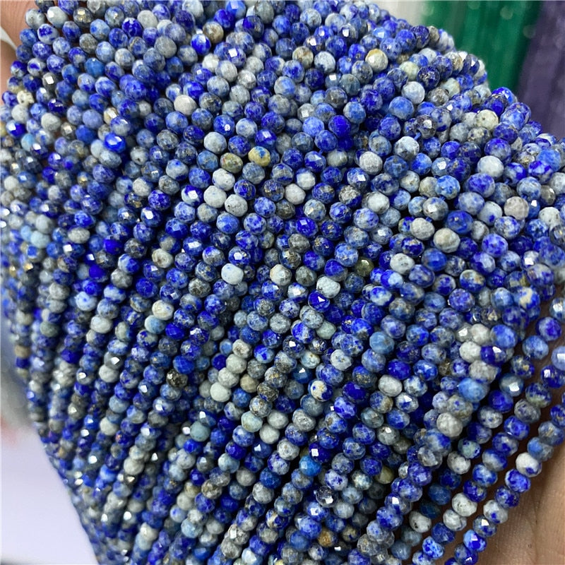 Natural Stone Beads Blue Quartzs Crystal Turquois