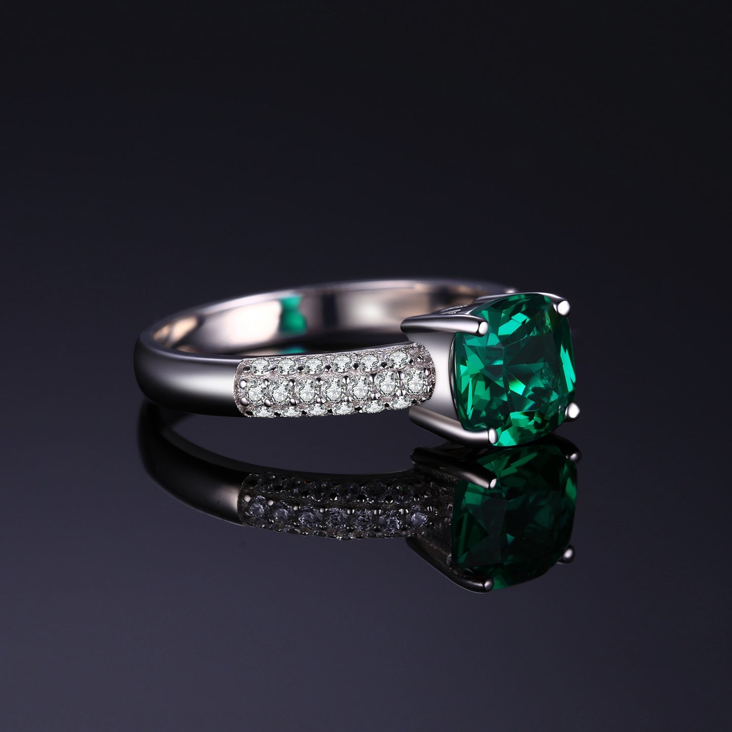Gemstone Solitaire Engagement Rings for Women