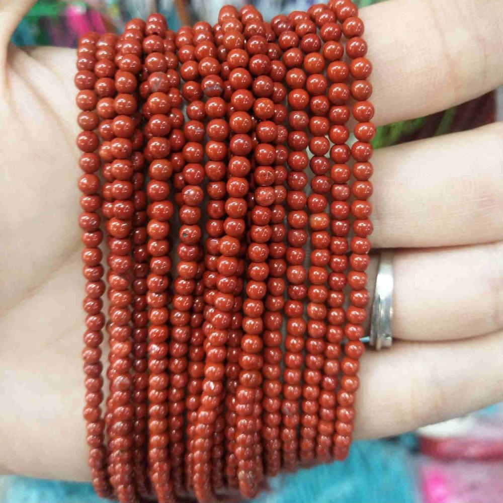 Natural Stone 2MM 3MM Round Beads Tourmaline