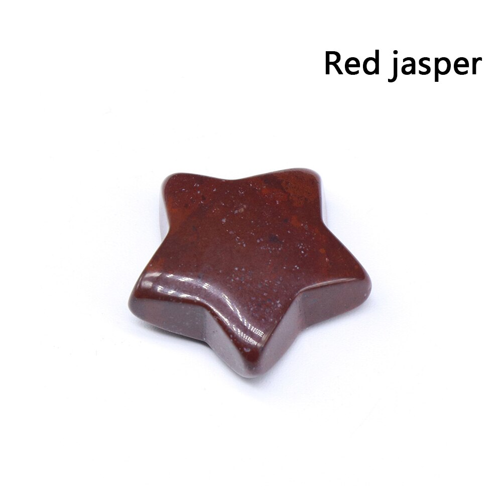 Pentagram Statue Rose Quartz Amethyst Healing Crystal