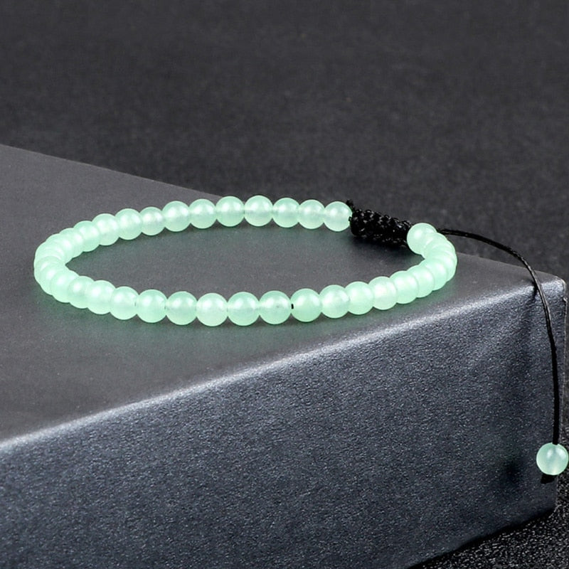 Stone Beads Adjustable Bracelet For Men