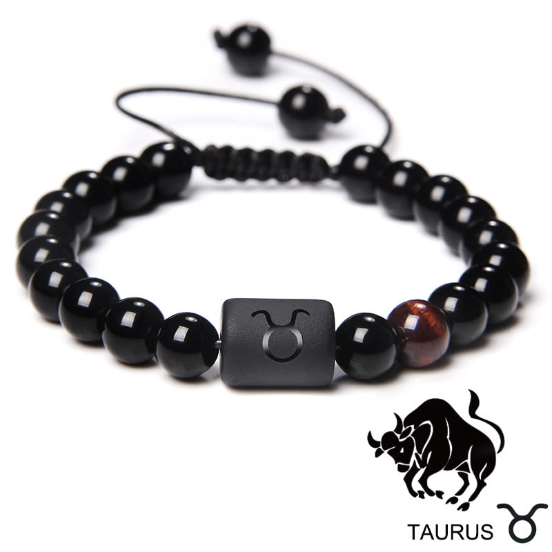 12 Zodiac Signs Constellation Couples Bracelet