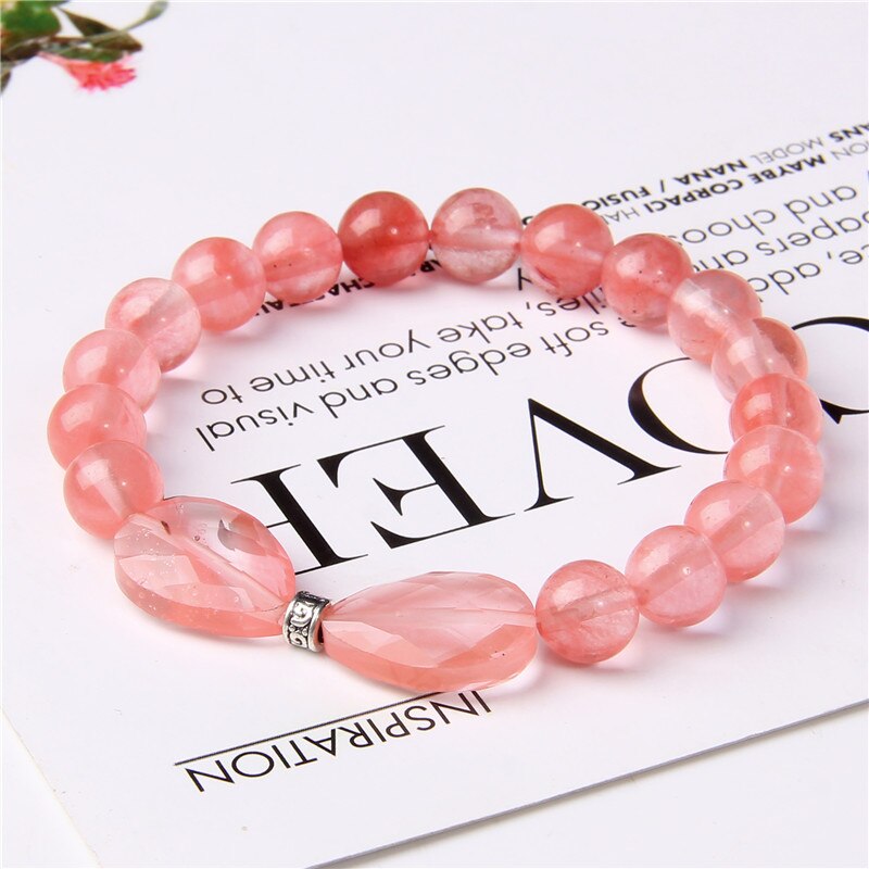 Faceted Natural Reiki Amethysts Butterfly Charm Bracelets