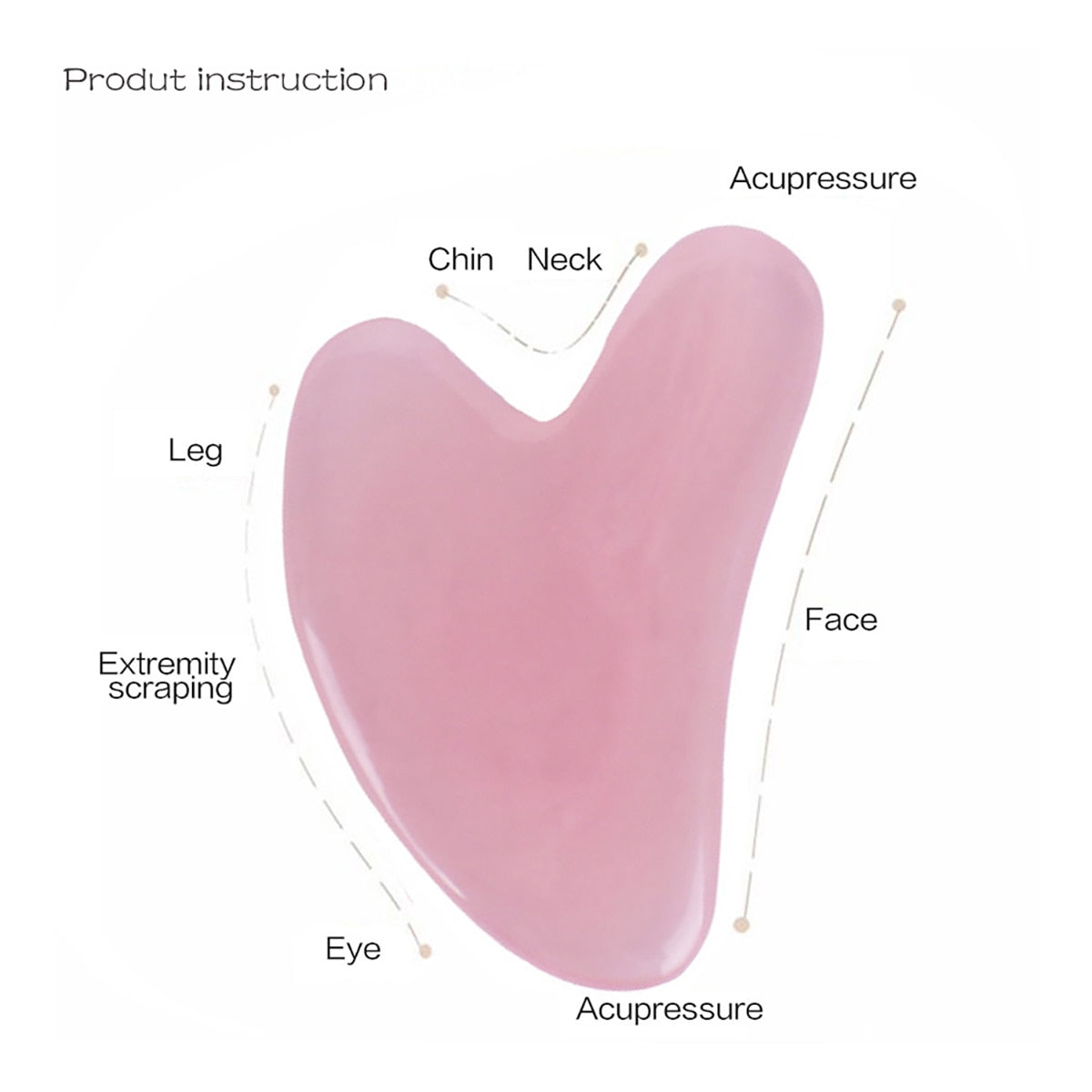 Jade Board Acupoint Eye Care SPA Massager Tool