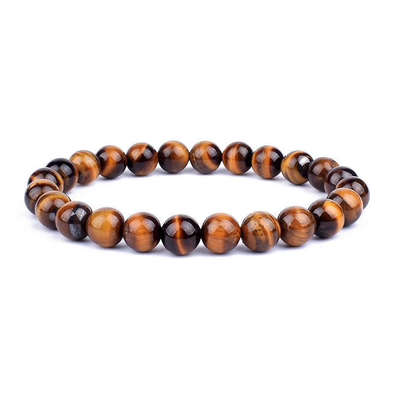 Tiger Eye Obsidian Hematite Beads Bracelets Magnetic