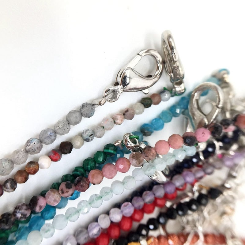 Natural Labradorite Malachite Moonstone Agate