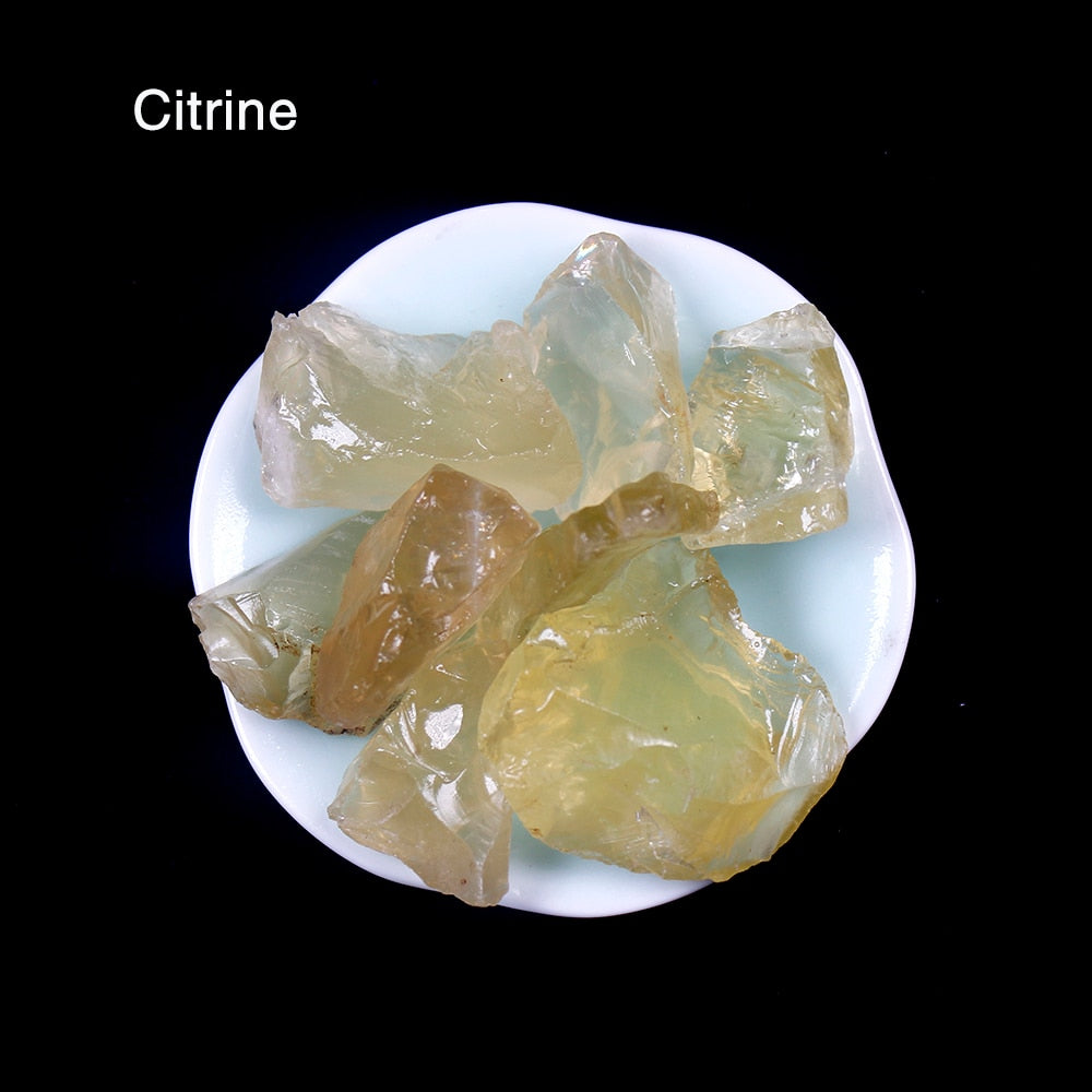 Irregular Crystal Quartz Rock Healing Ore Ornament