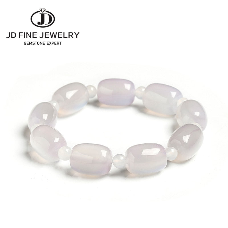 JD Natural Stone Colorful Green Peacock Agates