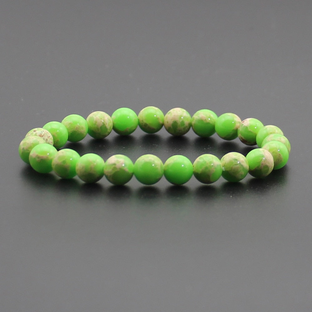 Natural Stone Quartz Bracelet Yoga Chakra Healing