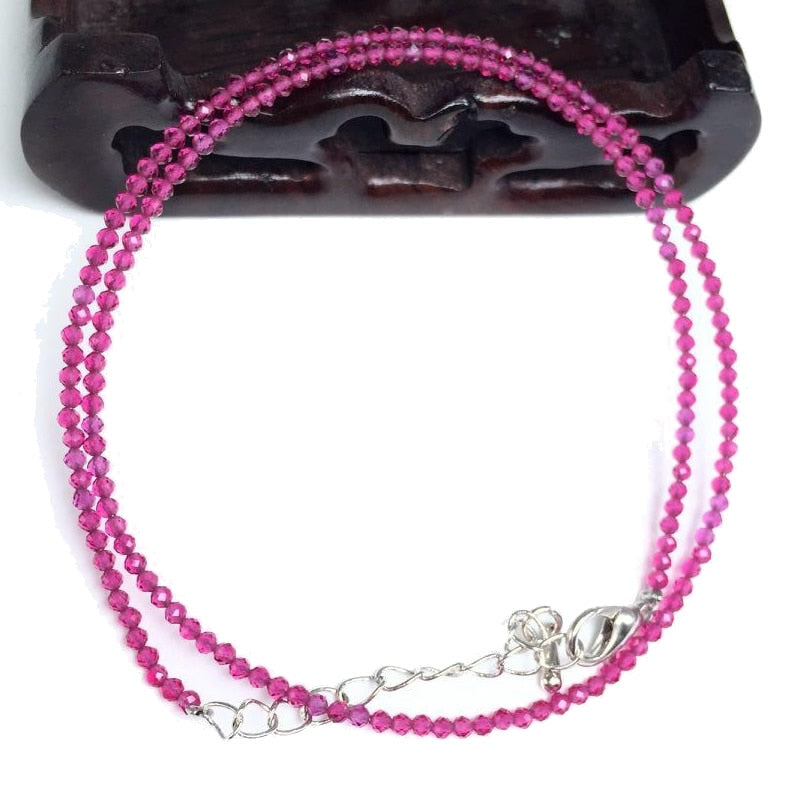 Natural Quarts Tourmaline Garnet Amethysts Stone
