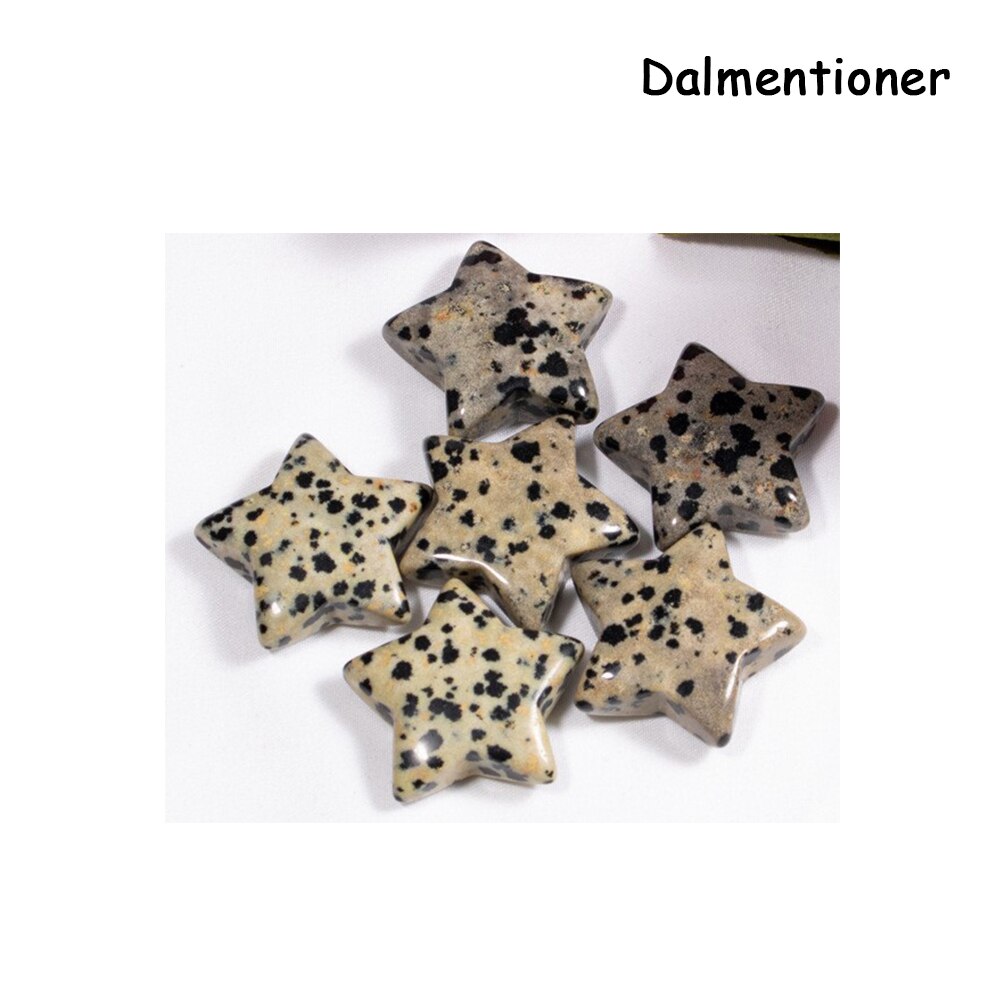 Pentagram Statue Rose Quartz Amethyst Healing Crystal