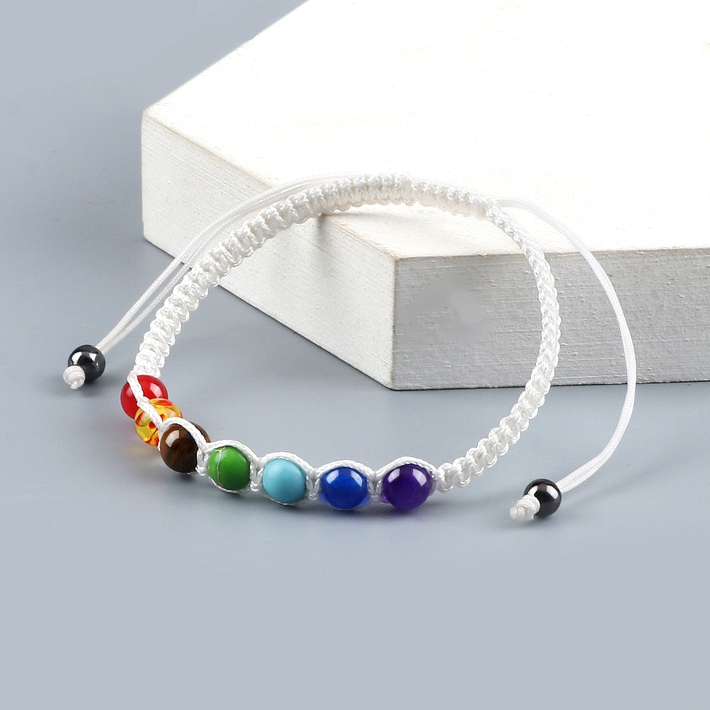 Handmade Beads Bracelet 6mm Natural Stone String