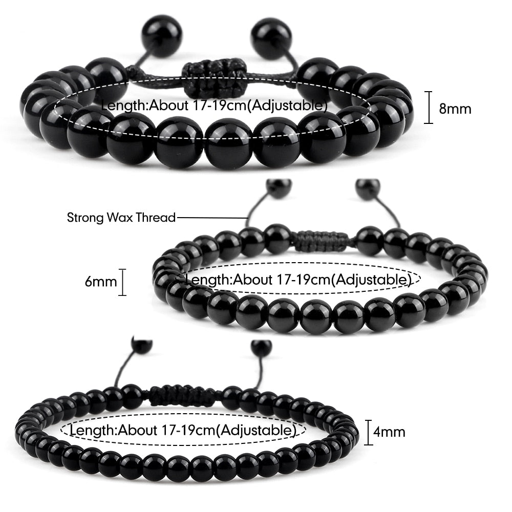 Beaded Bracelet Handmade Natural Stone