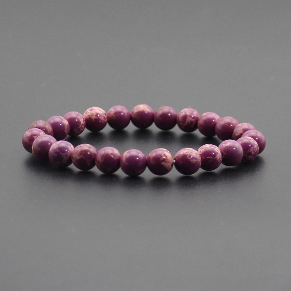 Natural Stone Quartz Bracelet Yoga Chakra Healing