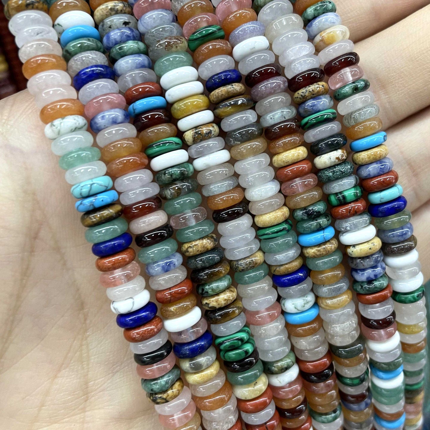 Natural Agates Lapis Lazuli Tiger Eye Stone