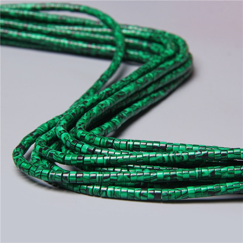 Natural Rondelle Stone Beads Flat Round Jaspers