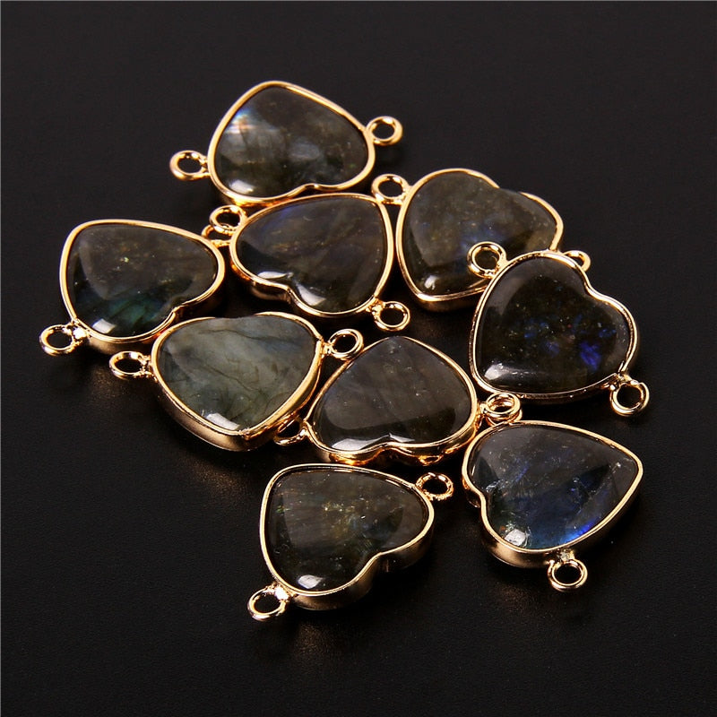 New Arrival Natural Stone Crystal Pendant Charm