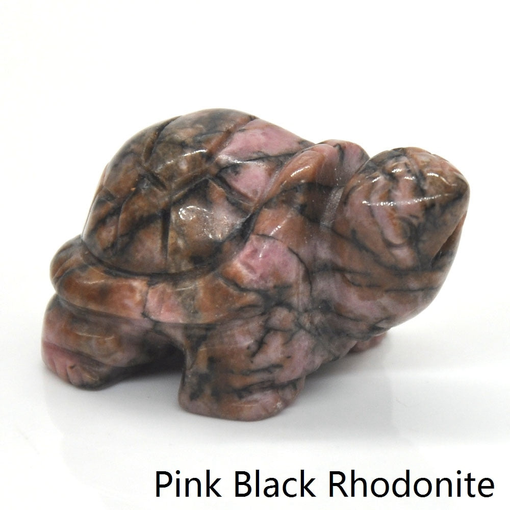 Turtle Tortoise Statue Natural Healing Crystal